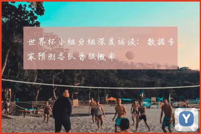 世界杯小组分组深度访谈:数据专家预测各队晋级概率